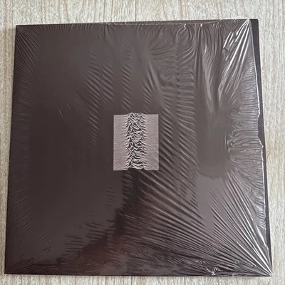 Joy DIVISION UNKNOWN PLEASURES LP VINYL in shrink, hype stickers 180g - Image 1 of 4