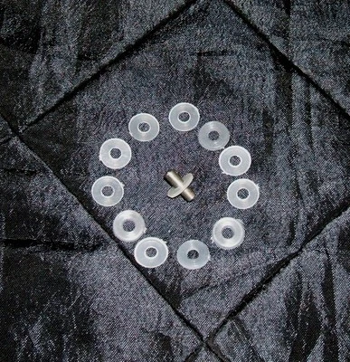 ALCHEMY TRIGGER & SEAR NYLON WASHER SHIMS SET OF 12 for Crosman 2240 2250 2300 1322 1377