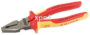 Knipex 02 08 200 VDE Insulated High Leverage Combination Pliers 200mm 31861 - Picture 1 of 1