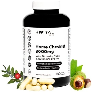Castaño de Indias 3000 mg. 180 cápsulas veganas para 3 meses | de Hivital - Imagen 1 de 4