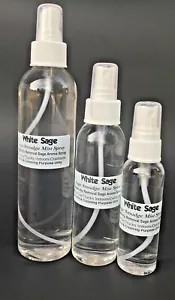 WHITE SAGE SPRAY SALVIA APIANA NEGATIVITY REMOVAL ***FREE SHIPPING*** - Picture 1 of 10