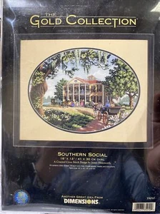 Kit punti croce ORO SOUTHERN SOCIAL #35010 di James Himsworth USA - Foto 1 di 6