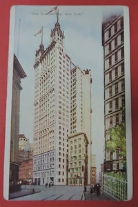 Postal de colección - Park Row Building - NUEVA YORK NY - Imagen 1 de 2