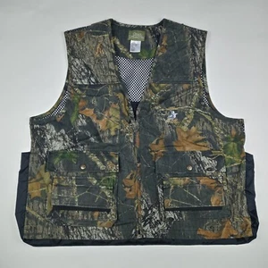 Quail Unlimited Dove Hunter Vest Zip Up Bird Hunting Camouflage Men's Size Large - Picture 1 of 12