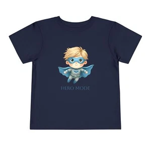 Superhero Toddler Tee - Hero Mode, Toddler T-Shirt, Superhero Toddler T-Shirt - Picture 1 of 25