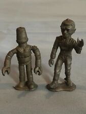 VINTAGE LOT of 2 Fireball XL5 MPC Plastic Figures Robot & Commander Zero #F13