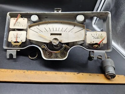 AMC RAMBLER 589Y VELOCÍMETRO ODÓMETRO CLÚSTER STEWART WARNER 722 Foto 1 de 4