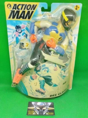 HASBRO 1999 ACTION MAN ICE EXTREME, NEW MISB. - Immagine 1 di 3