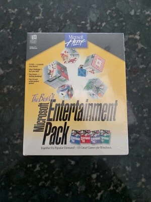 The Best Of Microsoft Entertainment Pack Brand New and Sealed 1994 Collectible! - Image 1 of 4