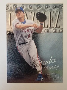 1999 Skybox Metal Universe Alex Gonzalez #58 Toronto Blue Jays - Picture 1 of 3