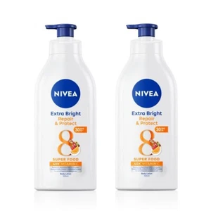 2x525ml Repair Body Lotion Extra Nivea Skin White Protect Whitening all SPF30 - Picture 1 of 6
