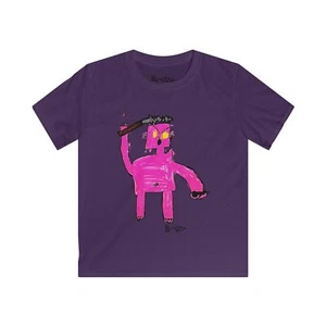 BENNETT'S MINECRAFT PIGLIN T-SHIRT - Picture 1 of 25
