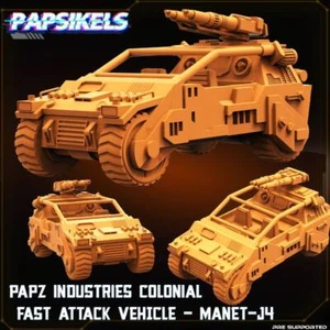 PAPZ Industries Colonial Fast Attack Vehicle - Manet - J4 - Picture 1 of 1