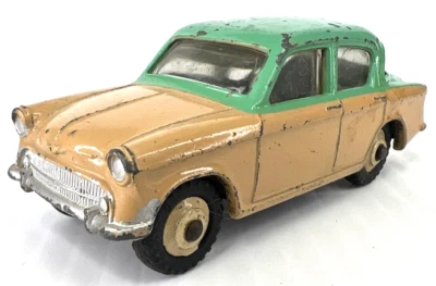 Dinky Toys Hillman Minx Sedán Coche Nº175 Verde/Tostado (1958-1961) Foto 1 de 4