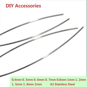Steel Wire Dia 0.4mm to 2.0mm DIY Accessories Select 304 Stainless Steel Spring - Picture 1 of 6