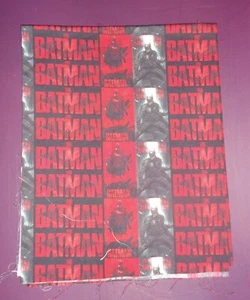 New The Batman Robert Pattinson Printed 100% Cotton Fabric 28x18 - Picture 1 of 3