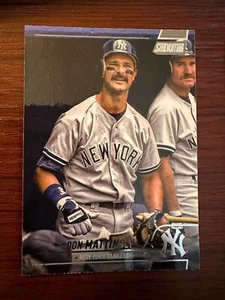 Don Mattingly 2022 TOPPS STADIUM CLUB BASE CARD #141 NEW YORK YANKEES - Picture 1 of 1