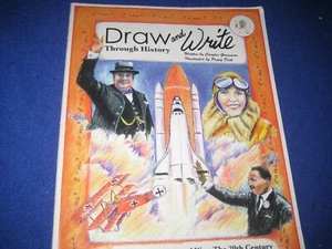 Draw and Write Through History Invention Exploration and War The 20th Century - Foto 1 di 4
