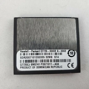 HP Q7725CJ / Q7725-60002 Compact Flash CF 32MB Firmware for LaserJet 9040 9050 - Picture 1 of 3
