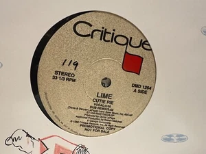 Lime Cutie Pie Did You See That Girl 12" 1988 CRITIQUE DMD-1264 DJ PROMO - Picture 1 of 2