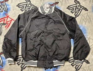 Westark Cotton Lined Satin Jacket w/ Hood Black/Gray XL Youth NOS - Picture 1 of 9