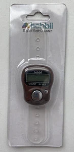 Hobbii Digital Row Counter - Brown - Picture 1 of 2