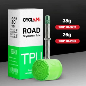 Ultraligero Bicicleta TPU Tubo Interior Bicicleta de Carretera TPU Material Neumático Válvula Súper Ligero - Imagen 1 de 33