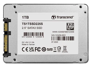 1TB Transcend SSD225S SATA 6Gb/s 2.5-inch SSD Solid State Disk - Picture 1 of 5
