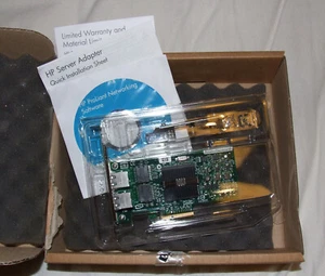 Tarjeta de red Gigabit de doble puerto HP NC360T 412651-001 412646-001 - Imagen 1 de 1
