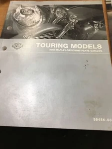Harley Davidson oem Touring Models Parts Catalog 2008 #99456-08 - Picture 1 of 1