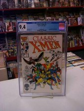 CLASSIC X-MEN #1 (Marvel Comics, 1986) CGC Graded 9.4! ~ White Pages