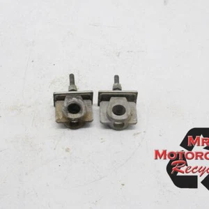 1994 KAWASAKI KLX250 250 OEM SWINGARM CHAIN TENSIONER ADJUSTMENT BRACKETS D7D - Bild 1 von 4