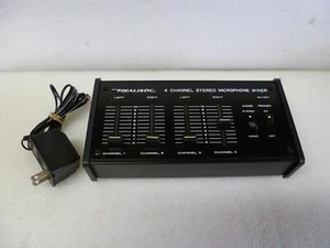 Vintage Realistic 4 Kanal Stereo Mikrofon Mischpult 32-1105 - Bild 1 von 3