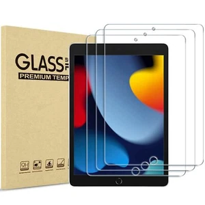ProCase 3er Pack Displayschutzfolie für iPad 7.-9. Generation 10,2 Zoll 2019-2021 - Bild 1 von 6