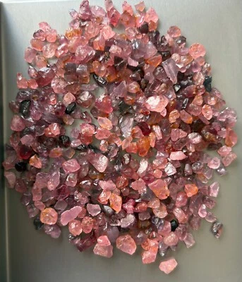 Good Lot 384 cts Natural Pink and Grey Colour Spinel Rough From Tanzania - Image 1 of 4