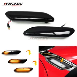 Dynamic Turn Signal Side Marker Lamp For MINI Cooper Countryman Paceman R60 R61 - Picture 1 of 8