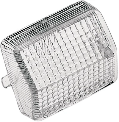 K & S DOT Approved Turn Signal Replacement Lens Clear XL250 XR650 CB250 25-1020C - Image 1 of 1