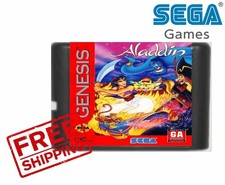 Disney's Aladdin (1993) Game Sega Genesis Mega Drive System 16 Bit MD Console