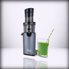Shine SJX-1 - for EASY Cold Press Juicer with XL Feed Chute & Compact Body, Gray
