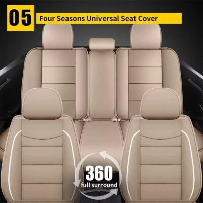 For Nissan Murano 2011-2024 Car 5-Seat Covers Front & Rear PU Leather Cushion Foto 1 de 4