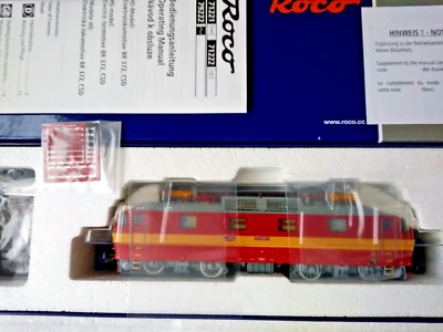 ROCO 71221 H0 🍓NEUw. CSD Zweisystem E-lok SKODA Rh 372 Ep.IV DC NEW CD ZSSK ZSR - Bild 1 von 4