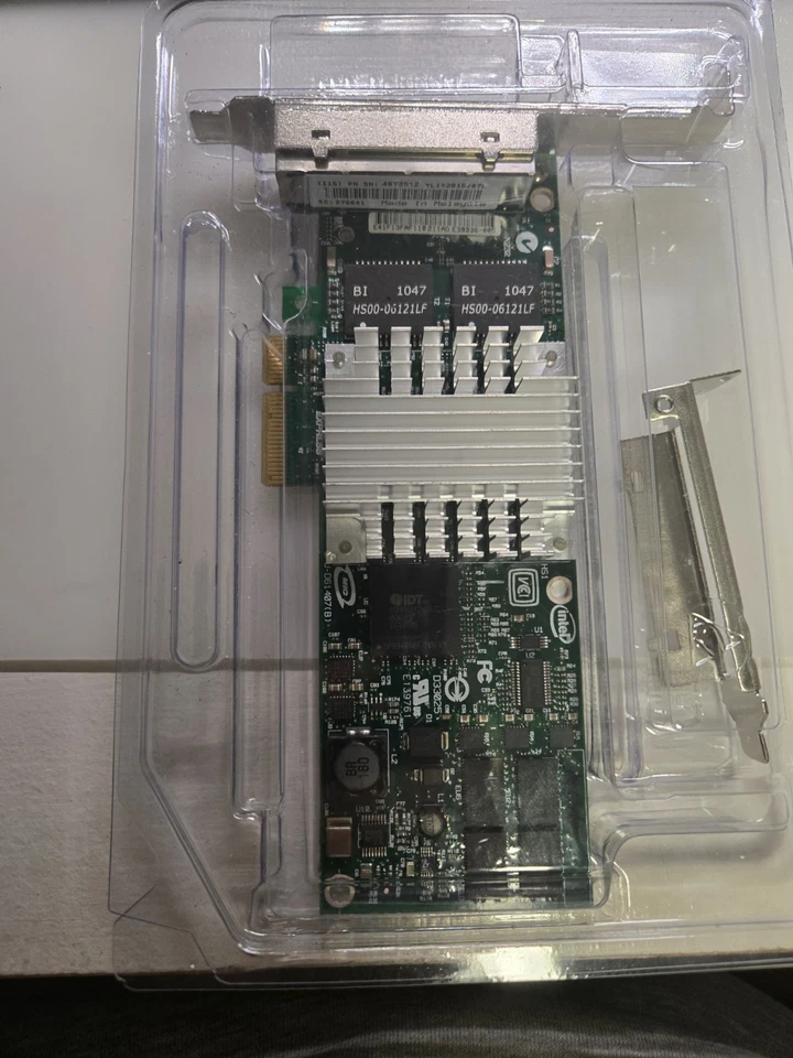 NETZWERKKARTE IBM 46Y3512 PRO/1000 PT QUAD 1Gbps PCIe x4 Full und Low-Profile - Bild 1 von 4