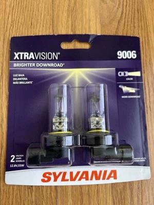 Bombilla de faro-SYLVANIA XtraVision Blister Pack TWIN 9006XVBP2 Foto 1 de 2