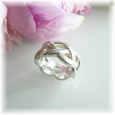 Damen Ring Silber 925 massiv gearbeitet, ESPRIT - Bild 1 von 3