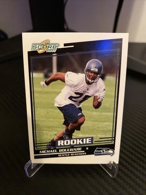 2004 Score Michael Boulware Rookie Seattle Seahawks #417 NFL Football - Image 1 of 2