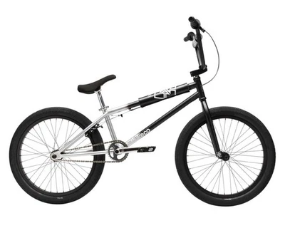 Bicicleta BMX Fit Bike Co 2026 Series 22 (22,125" Toptube) (Negro/Plateado Desvanecimiento) Foto 1 de 4