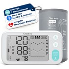 BP3 Bluetooth Blood Pressure Monitor HR Detector，WHO BP Level & Weekly BP Trends
