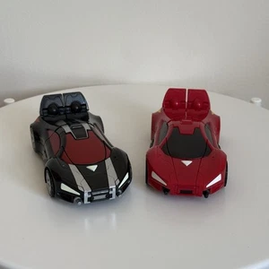 Lot of 2 Transformers Marvel Crossovers – Iron Man & War Machine Cars Rare 2009 - Picture 1 of 13