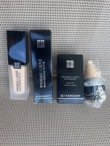Givenchy Foundation Prisme Libre Skin-Caring Matte 3-W245 w Box + Blender Sponge - Picture 1 of 5