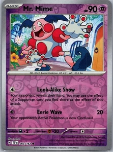 Mr. Mime, SV05: Temporal Forces, 063/162, Common - Picture 1 of 2